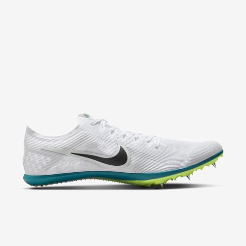 Nike Zoom Mamba 6 Track & Field Distance Spikes (DR2733-102, White/Bright Spruce/Vapor Green/Black) Size 10