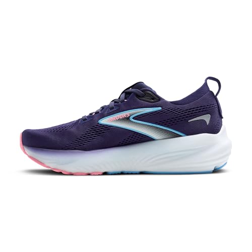 Brooks Women’s Glycerin 22 Neutral Running Shoe - Blue Ribbon/Peacoat/Dianthus - 5.5 Medium