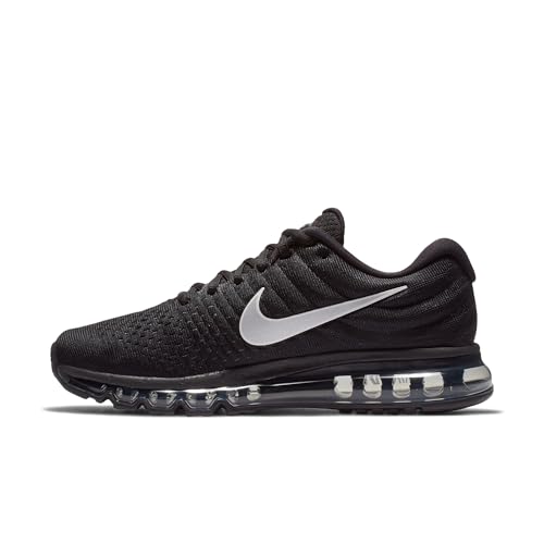 Nike Men's Air Max 2017 shoes, Black/White/Anthracite, 8.5