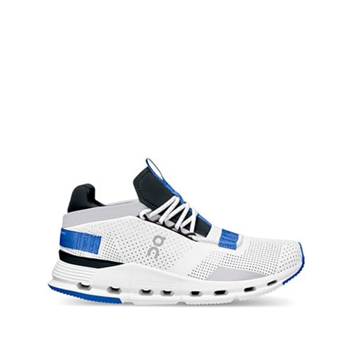 ON Cloudnova Womens Shoes Size 5.5, Color: White/Cobalt-White