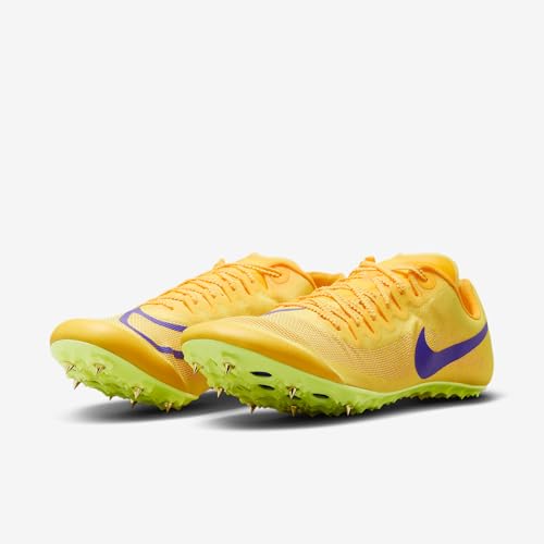 Nike Zoom Ja Fly 4 Track & Field Sprinting Spikes (Citron Pulse/Volt Ice/University Gold/Indigo Burst) Size 11
