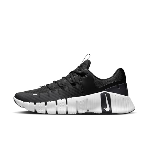 Nike Men's Free MetconCross Trainer, Black White Anthracite, 9.5 US