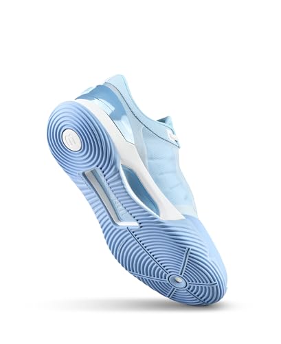 WILSON Intrigue Tour Padel Women's Padel Shoe - Airy Blue/White/Airy Blue, Size 9.5