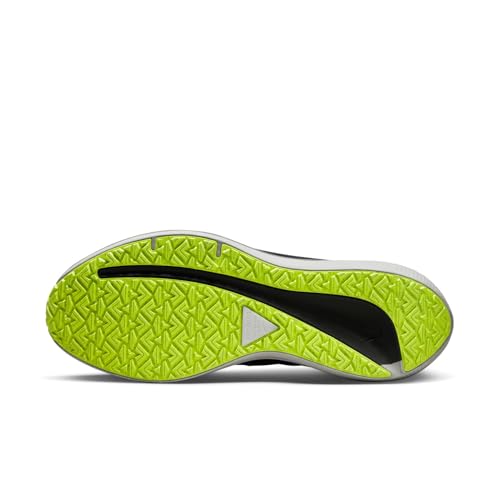Nike Winflo 9 Shield Men's Weatherized Road Running Shoes (DM1106-001, Black/Dark Smoke Grey/Volt/White) Size 13