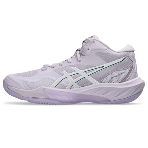 ASICS Women's Sky Elite FF MT 4 Volleyball Shoes, 8.5, Dahlia/MURASAKI