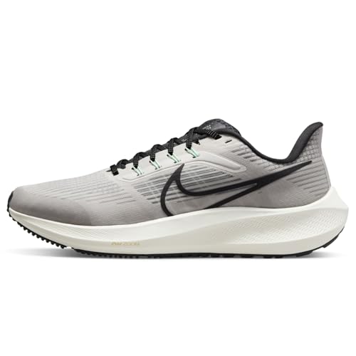 Nike Men's Air Zoom Pegasus Sneaker, Phantom Black Sail Mint Foam, 9.5 US