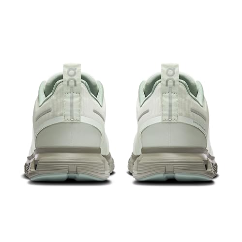 On Womens Cloud 6 Waterproof Iceberg/Tin 7.5 Medium