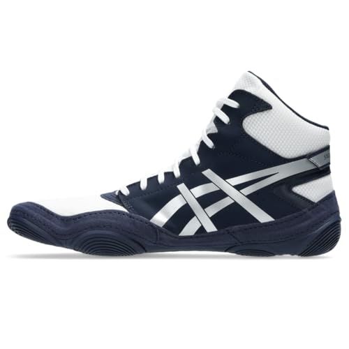 ASICS Men's Snapdown 4 Wrestling Shoes, 13, Midnight/Pure Silver
