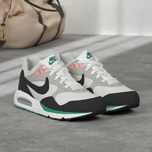 Nike Women's Air Max Correlate Sneaker, White/Black-new Green, 9