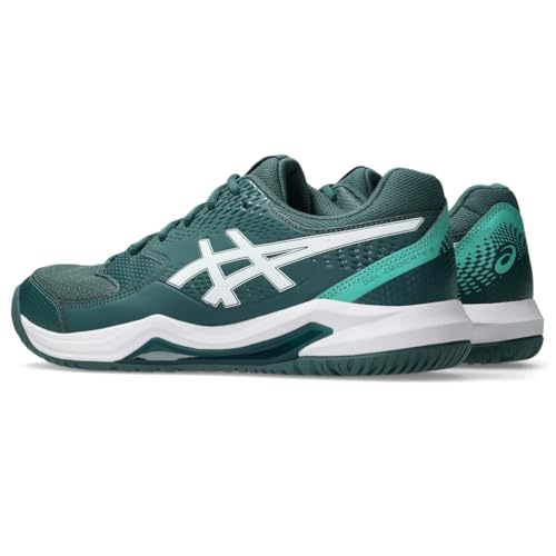 ASICS Men's Gel-Dedicate 8 Tennis Shoes, 9, Dark Neptune/White