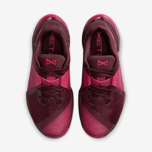 Nike Metcon 10 Women's Workout Shoes (Burgundy Crush/Sweet Beet/Rush Pink) Size 7