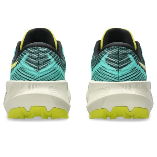 ASICS Men's Trabuco 14 Trail Running Shoes, 11.5, Aurora Green/Light DUST