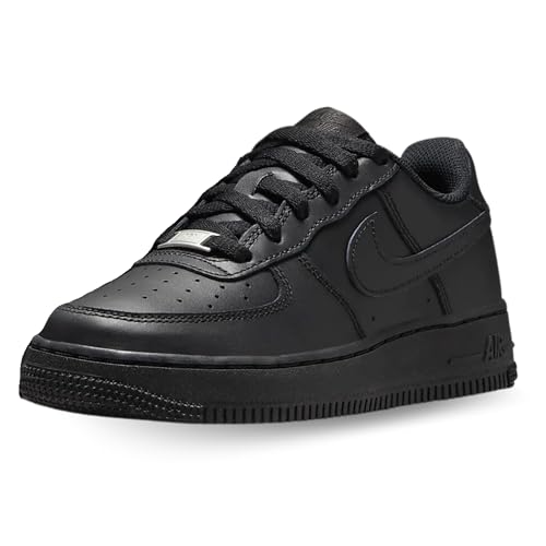 Nike Air Force 1 LE Big Kids' Shoes (FV5951-001, Black/Black-Black-Black) Size 6.5