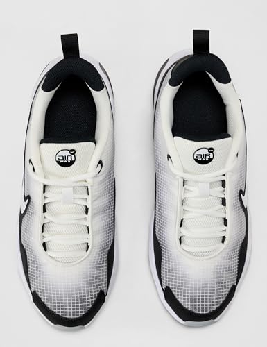 Nike Big Kid's Air Max Nova Shoes, White/White-Black-Wolf Grey, 7Y