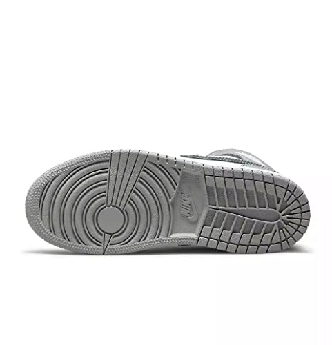 Nike Air Jordan 1 Pre School Shoes LT Smoke Grey/White-Anthractie 640734-078 2Y