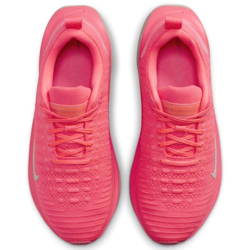 Nike InfinityRN 4 Women's Road Running Shoes (DR2670-602, Hot Punch/Black/Aster Pink/Light Iron Ore) Size 6.5