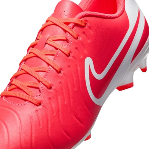 NIKE Tiempo Legend 10 Club MG SneakerUnisex – Adult, Hot Lava White, 11.5 US