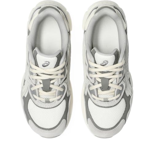 ASICS Unisex Kid's Gel-NYC Grade School (Big Kid), Cream/Oyster Grey, 5.5 Medium, Big Kid