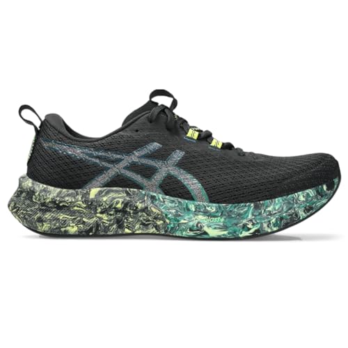 ASICS Men's Noosa TRI 16 Running Shoes, 10.5, Black/Jasper Green