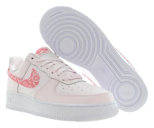 Nike Women's Air Force 1 '07 (Pearl Pink/Coral/Chalk White, 7)