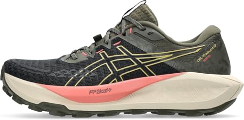 ASICS Women's Gel-Trabuco 13 GTX Trainers, Black Lemongrass, 6.5 US
