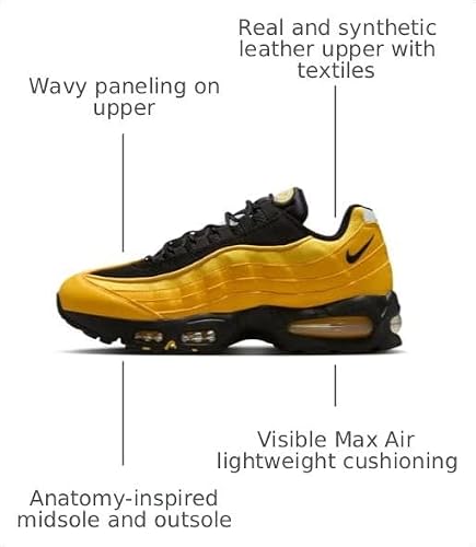 Big Bubble Air Max 95 OG Varsity Maize Black by Nike