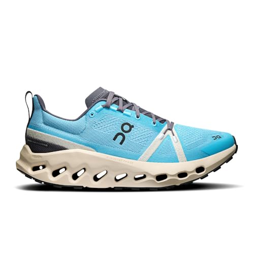 On Mens Cloudsurfer Trail Horizon/Cream 9.5 Medium