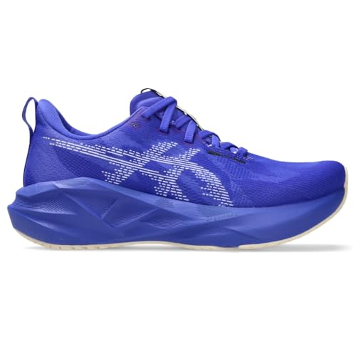 ASICS Women's Novablast 5 Sneaker, Cobalt Burst White, 10.5 US