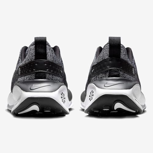 Nike InfinityRN 4 Men's Road Running Shoes (DR2665-003, Black/White/Black) Size 6.5