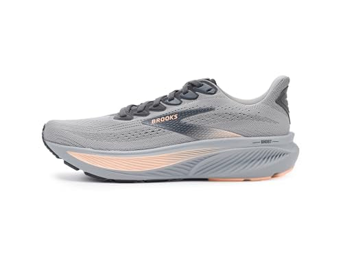 Brooks Women's Ghost 17 Alloy/Blackened Pearl/Peach 9 Medium