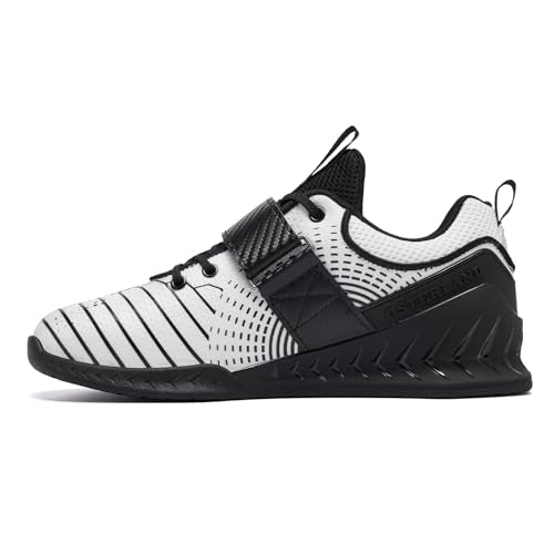 Osterland Weightlifting Shoes for Men Women,1.4 Inch Heel Squat Shoes