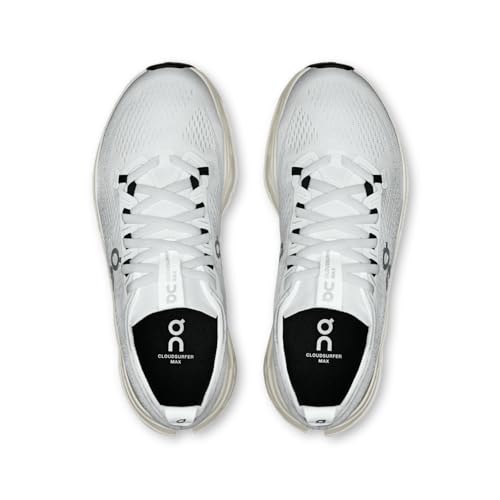 On Womens Cloudsurfer Max White/White 8 M