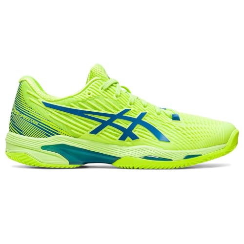 ASICS Solution Speed FF 2 Clay Fast Court Tennis Shoes for Women Light Blue Blue Light Blue, Multicoloured, 8
