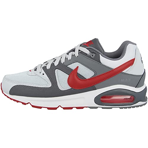 Nike Men's Roshe One Retro Low-Top Sneakers, Grey Pure Platinum Gym Red Dk Grey Cool Grey White 049, 11 UK