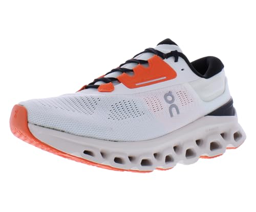 On Cloudstratus 3 Womens Shoes Size 9.5, Color: Undyed White/Sand White