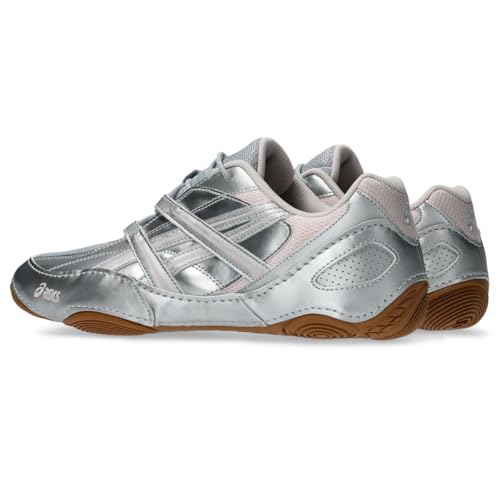 ASICS Unisex HYPERSYNC Sportstyle Shoes, 14M / 15.5W, Piedmont Grey/Pink Cloud