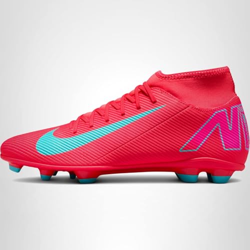 Nike Superfly 10 Club Fg/MG Men's Trainers, Ember Glow Aurora Green, 44.5 EU