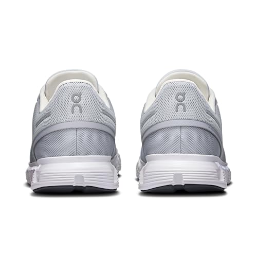 On Men's Cloud 6 Sneakers, Glacier | White, 9 Medium US
