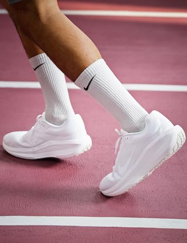 Nike Men's Winflo 11 Road Running Shoes, White/White-Photon Dust, 9