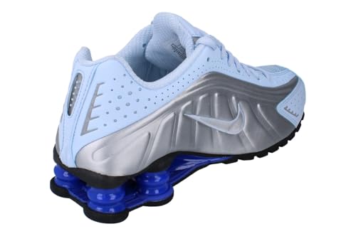 Blue Tint/metallic Silver-racer Blue Nike Shox R4 Women's Shoes