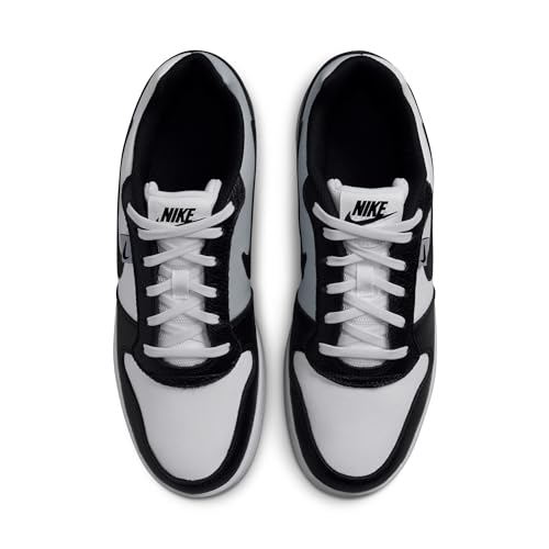 Nike Men's Ebernon Low PremBasketball Shoes, White White Black Wolf Grey 102, 13 US