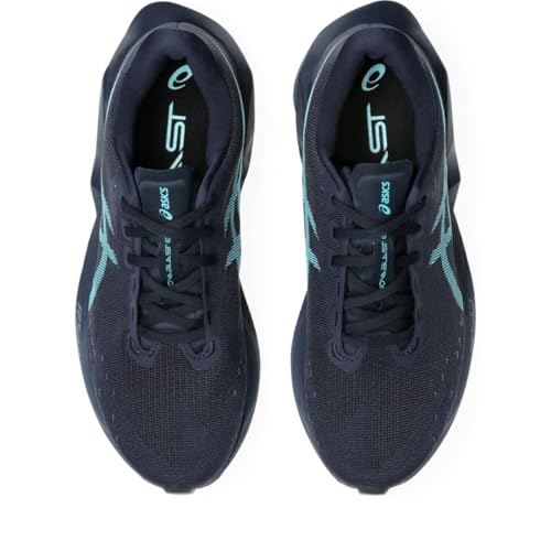 ASICS Men's NOVABLAST 6 Running Shoes, 13, Midnight/Energy Aqua