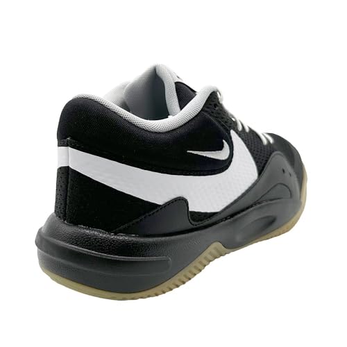 Nike Hyperquick Volleyball Shoes (FN4678-001, Black/Flat Silver/White) Size 9 Mens/10.5 Womens US