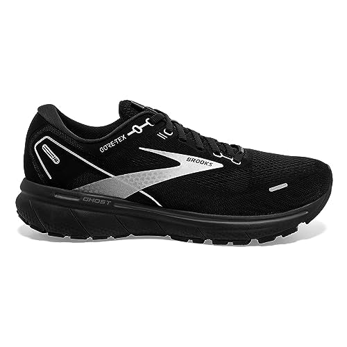 Brooks Men's Ghost 14 GTX Waterproof Neutral Running Shoe - Black/Black/Ebony - 8.5 Medium