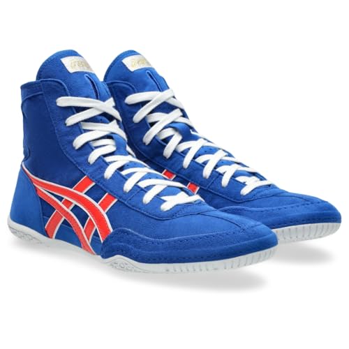 ASICS Unisex Prime Attack Wrestling Shoes, 13.5, Imperial/True RED