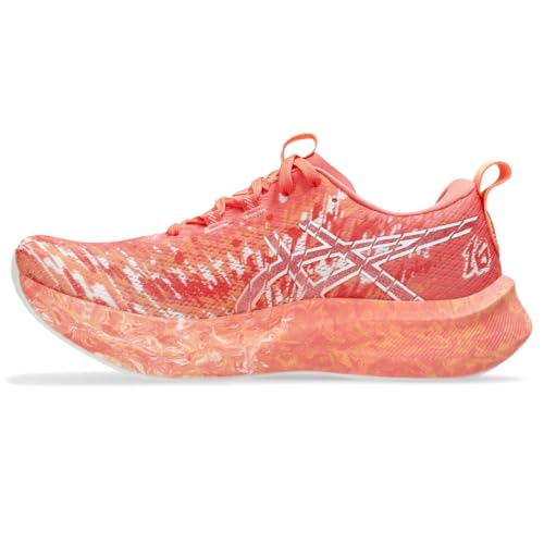 ASICS Women's Noosa TRI 16 Running Shoes, 8, Papaya/Mojave