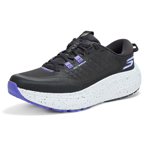 Skechers Men's Go Run Supersonic Max All Terrain Sneaker, Black, 8.5