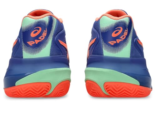 ASICS Men's Gel-Resolution X PadelSneaker, Dark Cobalt Vivid Coral, 7.5 US