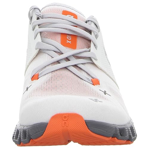 On Men's Cloud X 3 Sneakers, Ivory/Alloy, 8.5 Medium US