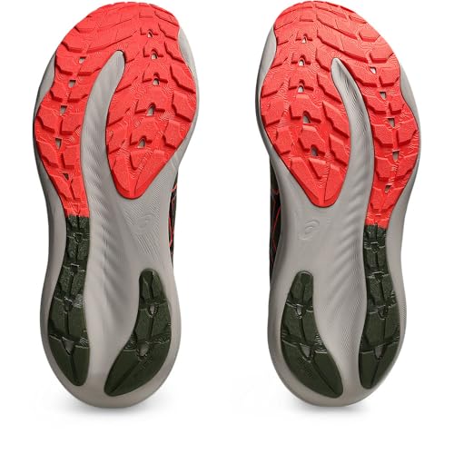 ASICS Gel-Nimbus 26 TR Mens Running Trainers 1011B849 Sneakers Shoes (UK 8.5 US 9.5 EU 43.5, Nature Bathing red Snapper 300)